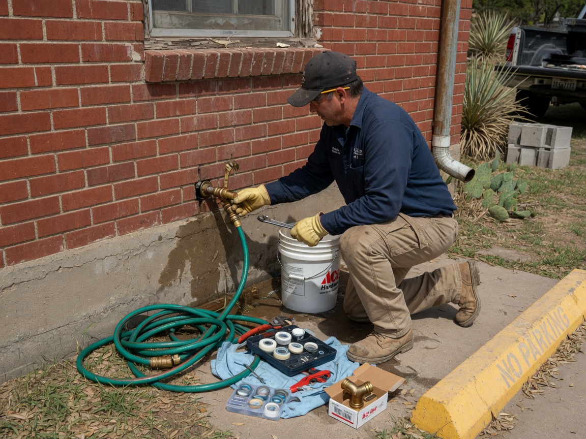 Outdoor Faucet and Hose Bib Repair Near Me in Texas